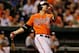 BALTIMORE, MD - JUNE 29: Chris Davis #19 of the Baltimore Orioles hits a two-run home run against the New York Yankees in the sixth inning at Oriole Park at Camden Yards on June 29, 2013 in Baltimore, Maryland. The Baltimore Orioles won, 11-3. (Photo by Patrick Smith/Getty Images)