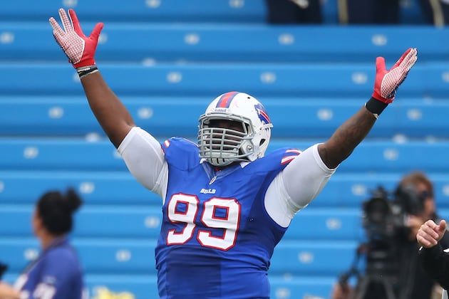 Buffalo Bills' Marcell Dareus Fighting for Starting Job