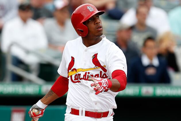 Oscar Taveras out for Futures Game