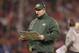 Jan 12, 2013; San Francisco, CA, USA; Green Bay Packers head coach Mike McCarthy looks on against the San Francisco 49ers during the second quarter of the NFC divisional round playoff game at Candlestick Park. Mandatory Credit: Cary Edmondson-USA TODAY Sports