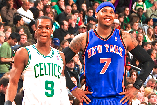 Carmelo Anthony Reportedly Wanted Rajon Rondo on NY Knicks