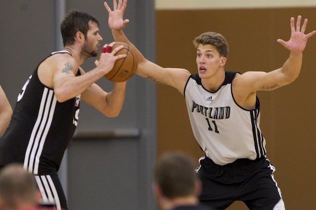 Portland Trail Blazers Hold First Summer League Practice (Photos)