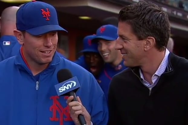 Video: Mets Videobomb Jeremy Hefner