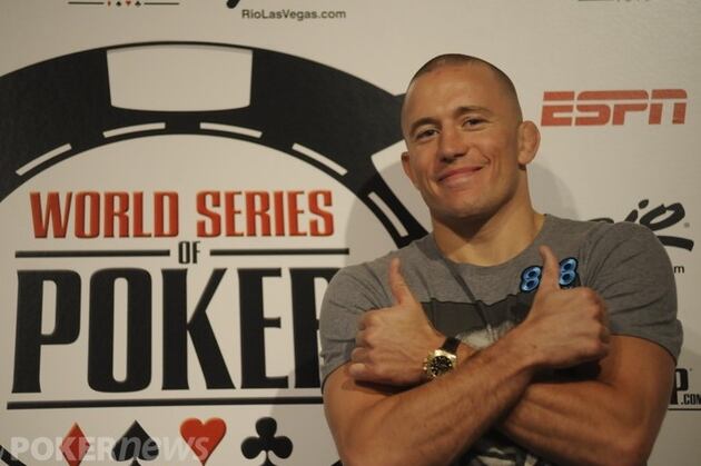 Georges St-Pierre Knocked out of World Series of Poker (WSOP) 2013 in Las Vegas
