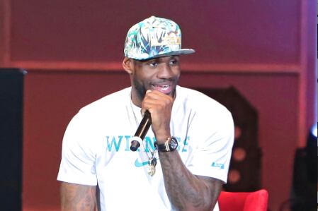 LeBron James Dips Toes in Rap Game with Instagram Audio Clips