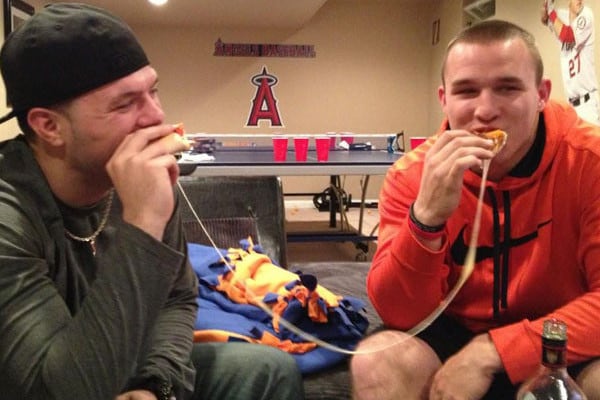Mike Trout Lived in His Parents' Basement Last Winter