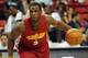 July 17, 2012; Las Vegas, NV, USA; Cleveland Cavaliers guard Dion Waiters (3) during the game against the Phoenix Suns at the Thomas and Mack Center. Mandatory Credit: Jayne Kamin-Oncea-USA TODAY Sports