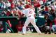 JUPITER, FL - FEBRUARY 28: Allen Craig #21 of the St. Louis Cardinals at bat against the Miami Marlins at the Roger Dean Stadium on February 28, 2013 in Jupiter, Florida. (Photo by Chris Trotman/Getty Images)