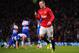 MANCHESTER, ENGLAND - MARCH 16: Wayne Rooney of Manchester United celebrates scoring the opening goal during the Barclays Premier League match between Manchester United and Reading at Old Trafford on March 16, 2013 in Manchester, England. (Photo by Michael Regan/Getty Images)