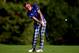 ARDMORE, PA - JUNE 14: Ian Poulter of England plays his second shot on the ninth hole during Round Two of the 113th U.S. Open at Merion Golf Club on June 14, 2013 in Ardmore, Pennsylvania. (Photo by David Cannon/Getty Images)