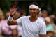 LONDON, ENGLAND - JUNE 21: Rafael Nadal of Spain waves to the crowd before his match against Kei Nishikori of Japan during the BNP Paribas Tennis Classic at Hurlingham Club on June 21, 2013 in London, England. (Photo by Dan Istitene/Getty Images)