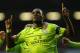 LIVERPOOL, ENGLAND - DECEMBER 15: Christian Benteke of Aston Villa celebrates after scoring the first goal during the Barclays Premier League match between Liverpool and Aston Villa at Anfield on December 15, 2012 in Liverpool, England. (Photo by Clive Brunskill/Getty Images)