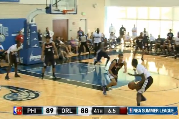 Watch: Victor Oladipo Hits Game-Winning Shot for Magic Against 76ers