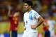 RECIFE, BRAZIL - JUNE 16: Luis Suarez of Uruguay shows his dejection at the end of the FIFA Confederations Cup Brazil 2013 Group B match between Spain and Uruguay at the Arena Pernambuco on June 16, 2013 in Recife, Brazil. (Photo by Jasper Juinen/Getty Images)