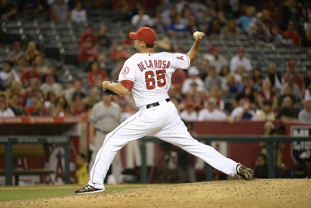 Dane De La Rosa Gets Up to Speed in Angels' Improving Bullpen