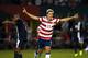 PORTLAND, OR - JULY 09: Staurt Holden #11 of the United States celebrates his second half gola against Belize during the 2013 CONCACAF Gold Cup on July 9, 2013 at Jeld-Wen Field in Portland, Oregon. (Photo by Jonathan Ferrey/Getty Images)