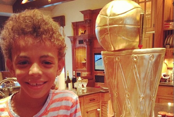 Scottie Pippen's Son Gets NBA Championship Cake