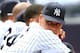 NEW YORK, NY - JULY 11: Derek Jeter #2 of the New York Yankees looks on from the dugout during the game against the Kansas City Royals on July11,2013 at Yankee Stadium in the Bronx borough of New York City. (Photo by Elsa/Getty Images)
