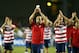 PORTLAND, OR - JULY 09: Landon Donovan #10 of the United States waves to the crowd against Belize during the 2013 CONCACAF Gold Cup on July 9, 2013 at Jeld-Wen Field in Portland, Oregon. (Photo by Jonathan Ferrey/Getty Images)