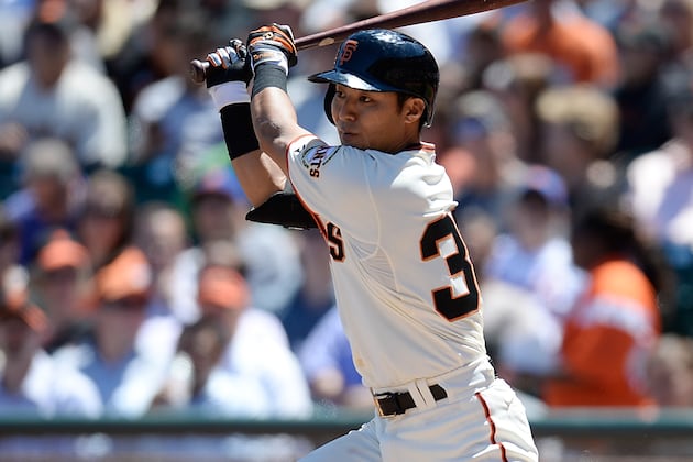 Giants Plan to Platoon Jeff Francoeur with Kensuke Tanaka