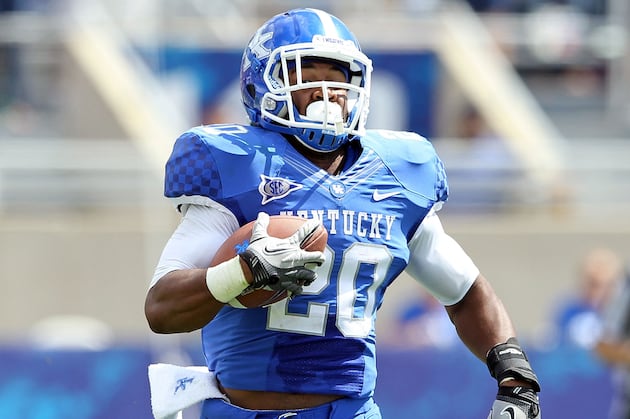 Kentucky Running Back Josh Clemons Injured in Workout