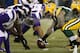 GREEN BAY, WI - JANUARY 05: Guard Evan Dietrich-Smith #62 of the Green Bay Packers waits to snap the football against the Minnesota Vikings in the first quarter during the NFC Wild Card Playoff game at Lambeau Field on January 5, 2013 in Green Bay, Wisconsin. (Photo by Jonathan Daniel/Getty Images)