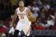 Oct 17, 2012; Houston, TX, USA; Houston Rockets forward Royce White (30) dribbles up court against the Memphis Grizzliesduring the fourth quarter at the Toyota Center. The Rockets won 109-102. Mandatory Credit: Thomas Campbell-USA TODAY Sports