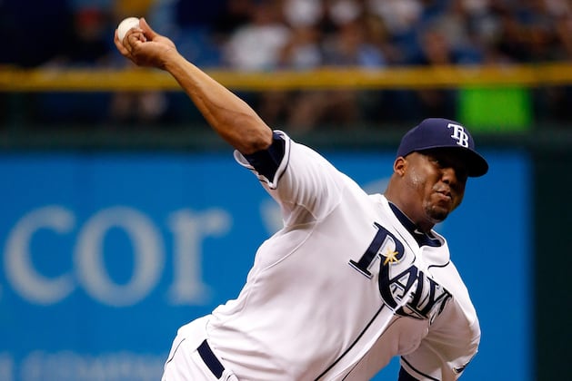 Rays Finally Win for Hernandez