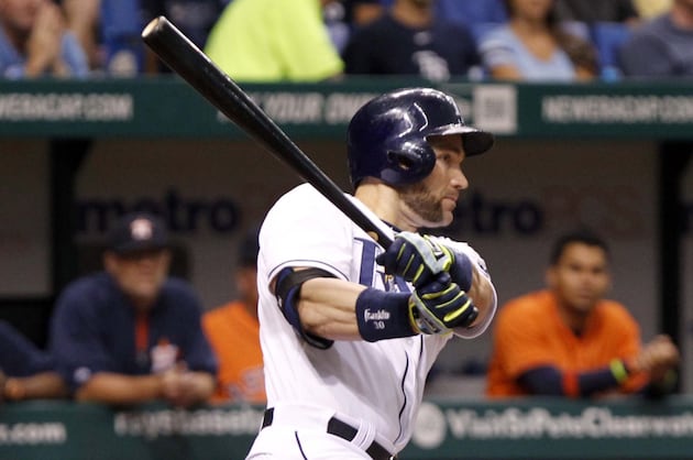 Luke Scott Comes Up Big in Rays 4-3 Win
