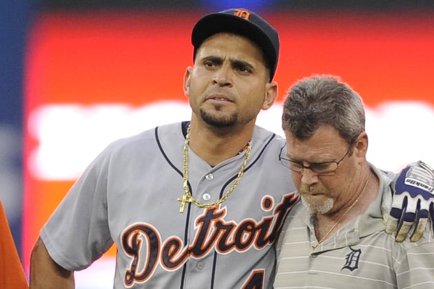 Omar Infante's Return to Detroit Tigers Lineup Very Likely to Be Delayed