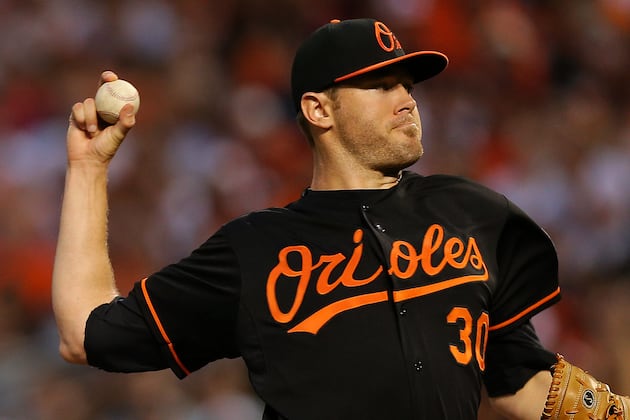 Chris Tillman to Replace Justin Verlander on AL All-Star Team