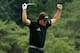 ARDMORE, PA - JUNE 16: Phil Mickelson of the United States celebrates making a shot for eagle on the tenth hole par 4 during the final round of the 113th U.S. Open at Merion Golf Club on June 16, 2013 in Ardmore, Pennsylvania. (Photo by Andrew Redington/Getty Images)