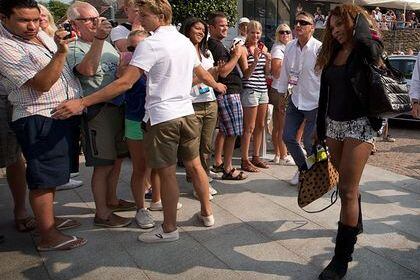 Serena Williams in Sweden: Another Career First