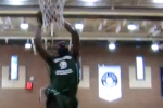 Rapper 'The Game' Throws Lob to Harden at Drew League