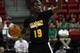 Jul 14, 2013; Las Vegas, NV, USA; Los Angeles Lakers guard Josh Selby calls the play for the Lakers offense during an NBA Summer League game against the Portland Trailblazers at the Thomas and Mack Center. Mandatory Credit: Stephen R. Sylvanie-USA TODAY Sports
