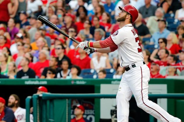 Harper Taps Father for Home Run Derby Toss