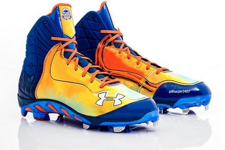 Harper Unveils Special Shoes for Monday's HR Derby