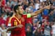 JERUSALEM, ISRAEL - JUNE 18: Thiago Alcantara of Spain celebrates his team's second goal during the UEFA European U21 Championship final match between Italy and Spain at Teddy Stadium on June 18, 2013 in Jerusalem, Israel. (Photo by Alex Grimm/Getty Images)
