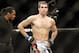 Dec 8, 2012, Seattle, WA, USA; Rory MacDonald after his victory against B.J. Penn during their third round welterweight bout at MMA on FOX 5 at Key Arena. Mandatory Credit: Joe Nicholson-USA TODAY Sports