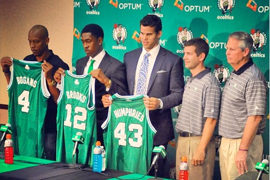 The Boston Celtics Introduced the 'Sad Three' with Saddest Photo of All Time