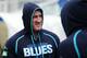 SYDNEY, AUSTRALIA - JULY 09: Paul Gallen looks on as he sits out the session during a New South Wales Blues State or Origin training session at Parramatta Stadium on July 9, 2013 in Sydney, Australia. (Photo by Matt King/Getty Images)