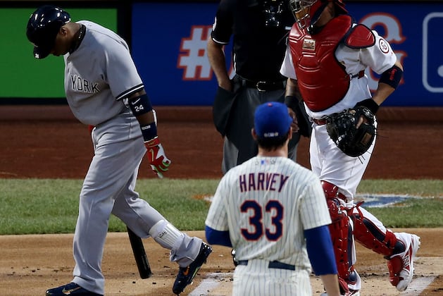 Harvey Fans Three, Plunks One in All-Star Debut
