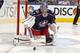 COLUMBUS, OH - JANUARY 21: Sergei Bobrovsky #72 of the Columbus Blue Jackets makes a save during the game against the Detroit Red Wings on January 21, 2013 at Nationwide Arena in Columbus, Ohio. (Photo by Kirk Irwin/Getty Images)