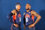 Report: Lakers Eyeing LeBron, Melo in 2014