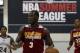 Jul 14, 2013; Las Vegas, NV, USA; Cleveland Cavaliers guard Dion Waiters dribbles the ball into the zone during an NBA Summer League game against the Memphis Grizzlies at Cox Pavillion. Cleveland won the game 69-58. Mandatory Credit: Stephen R. Sylvanie-USA TODAY Sports
