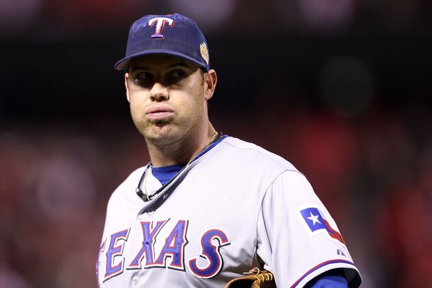 Colby Lewis Allows Four Runs in 2 2/3 Rehab Innings