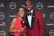 LOS ANGELES, CA - JULY 17: TV personality Robin Roberts, recipient of the Arthur Ashe Courage Award, and NBA player LeBron James pose backstage at The 2013 ESPY Awards at Nokia Theatre L.A. Live on July 17, 2013 in Los Angeles, California. (Photo by Alberto E. Rodriguez/Getty Images for ESPY)