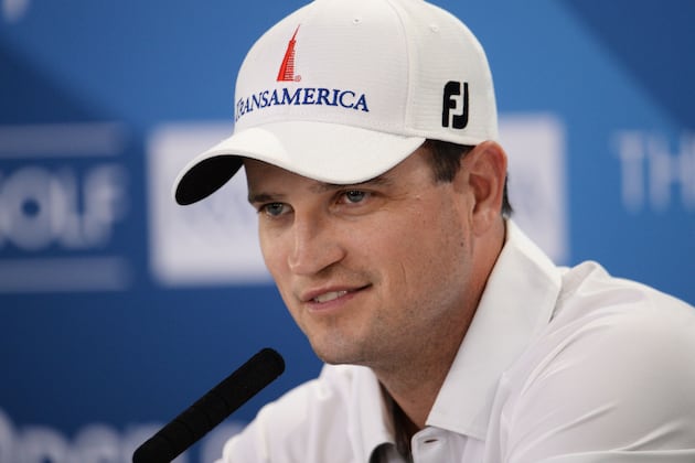 Zach Johnson Leads After First Round at Muirfield