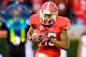November 3, 2012; Athens, GA, USA; Georgia Bulldogs wide receiver Malcolm Mitchell (26) runs a reverse against the Mississippi Rebels during the fourth quarter at Sanford Stadium. Georgia defeated Mississippi 37-10. Mandatory Credit: Dale Zanine-USA TODAY Sports