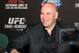 Jun 15, 2013; Winnipeg, MB, Canada; UFC president Dana White talks to the media at the press conference following UFC 161 at MTS Centre. Mandatory Credit: Tom Szczerbowski-USA TODAY Sports